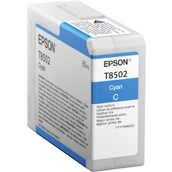 Epson UltraChrome HD T850200 Original High Yield Inkjet Ink Cartridge - Cyan - 1 Pack