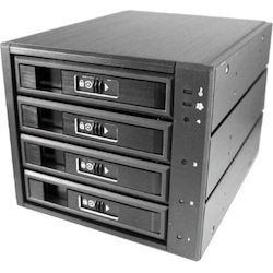 Vantec EZ Swap MRK-M3504T Drive Enclosure - Serial ATA/600, 6Gb/s SAS Host Interface Internal