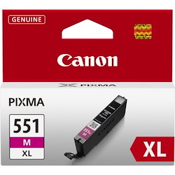 Canon CLI-551M XL Original High Yield Inkjet Ink Cartridge - Magenta - 1 Blister Pack