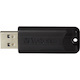 Verbatim 32GB PinStripe USB 3.0 Flash Drive - Black