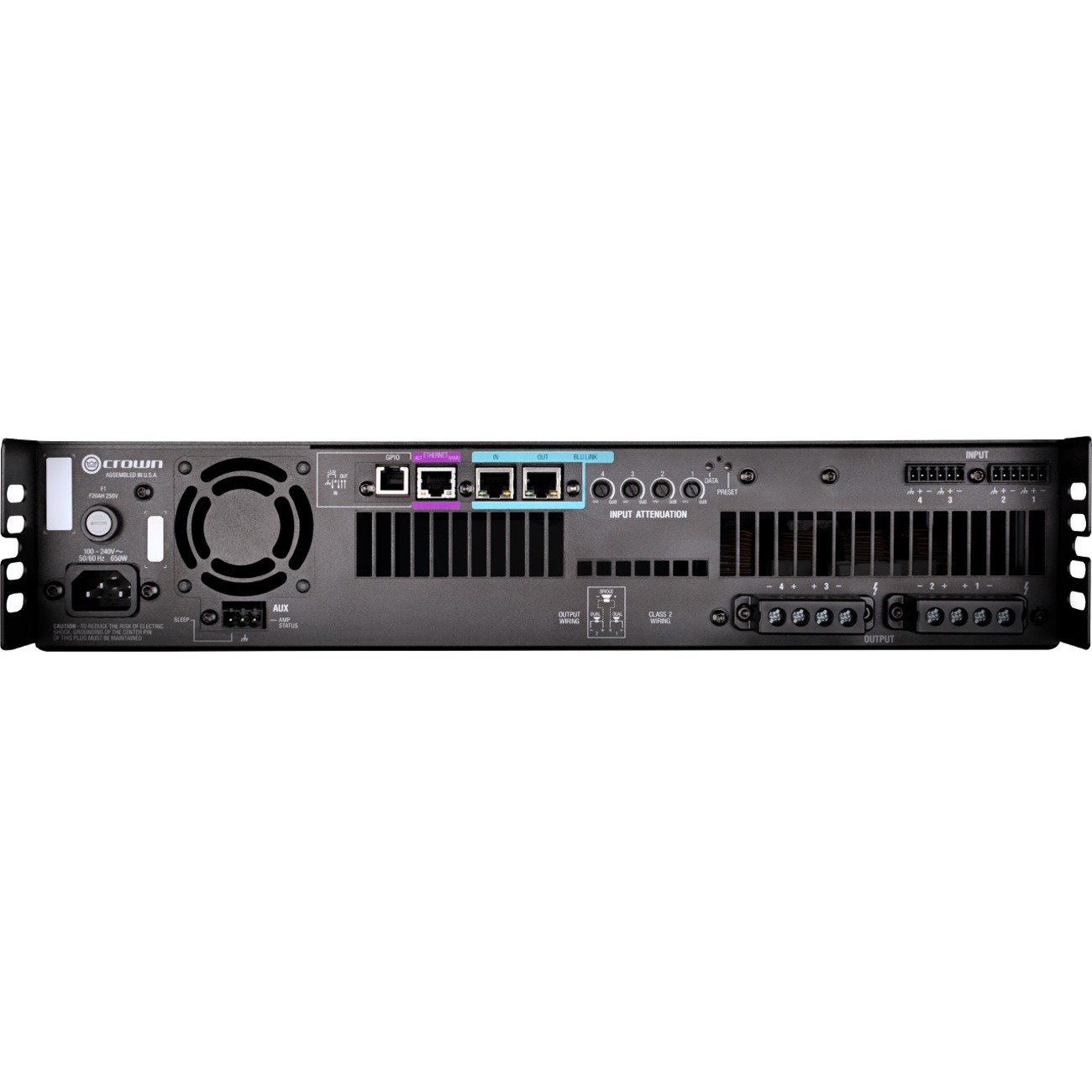 Crown DriveCore Install 4|600N Amplifier - 2400 W RMS - 4 Channel