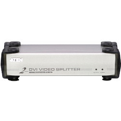 Aten VS162 2-port DVI VGA Splitter-TAA Compliant