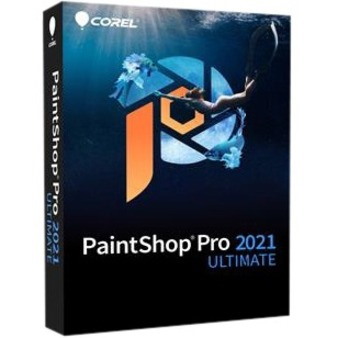 Corel PaintShop Pro 2021 Ultimate - Box Pack - 1 User - Mini Box Packing