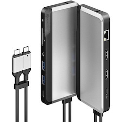 ALOGIC USB-C Super Dock - 10-in-1 with Dual Display 4K 60Hz Support - SPACE GREY