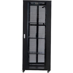 Serveredge 42U Floor Standing Rack Cabinet for Server - Black