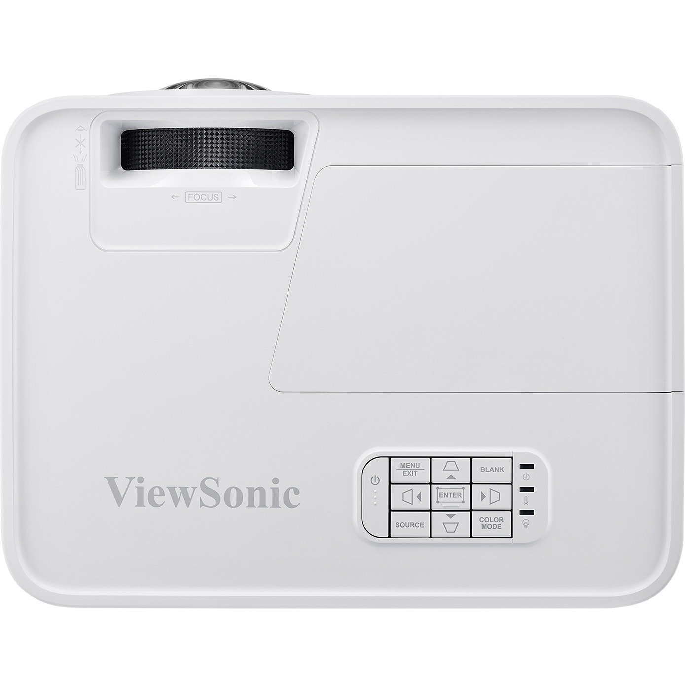 ViewSonic PS600W 3700 Lumens WXGA HDMI Networkable Short Throw Projector for Home and Office