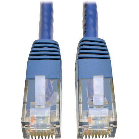 Eaton Tripp Lite Series Cat6 Gigabit Molded (UTP) Ethernet Cable (RJ45 M/M), PoE, Blue, 35 ft. (10.67 m)
