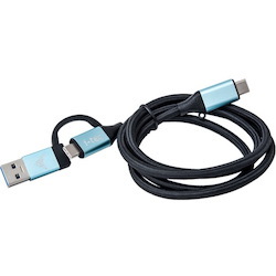 i-tec 1 m USB Data Transfer Cable for Notebook, Tablet, Smartphone, PC, Docking Station - 1