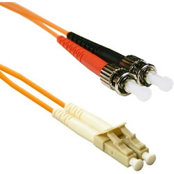 ENET 7M ST/LC Duplex Multimode 62.5/125 OM1 or Better Orange Fiber Patch Cable 7 meter ST-LC Individually Tested