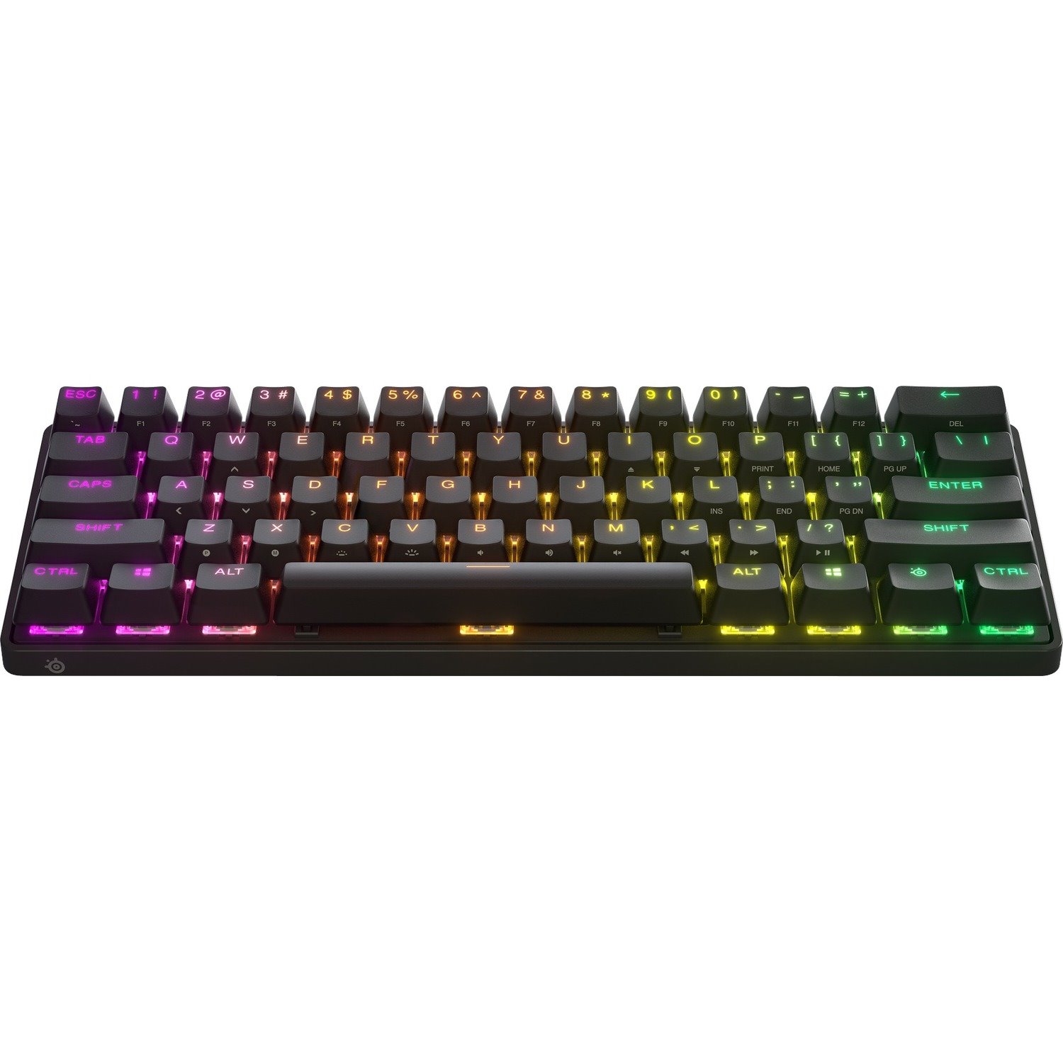 SteelSeries Apex Pro Mini Wireless Gaming Keyboard - Wired/Wireless Connectivity - USB Type C Interface - RGB LED - English (US)