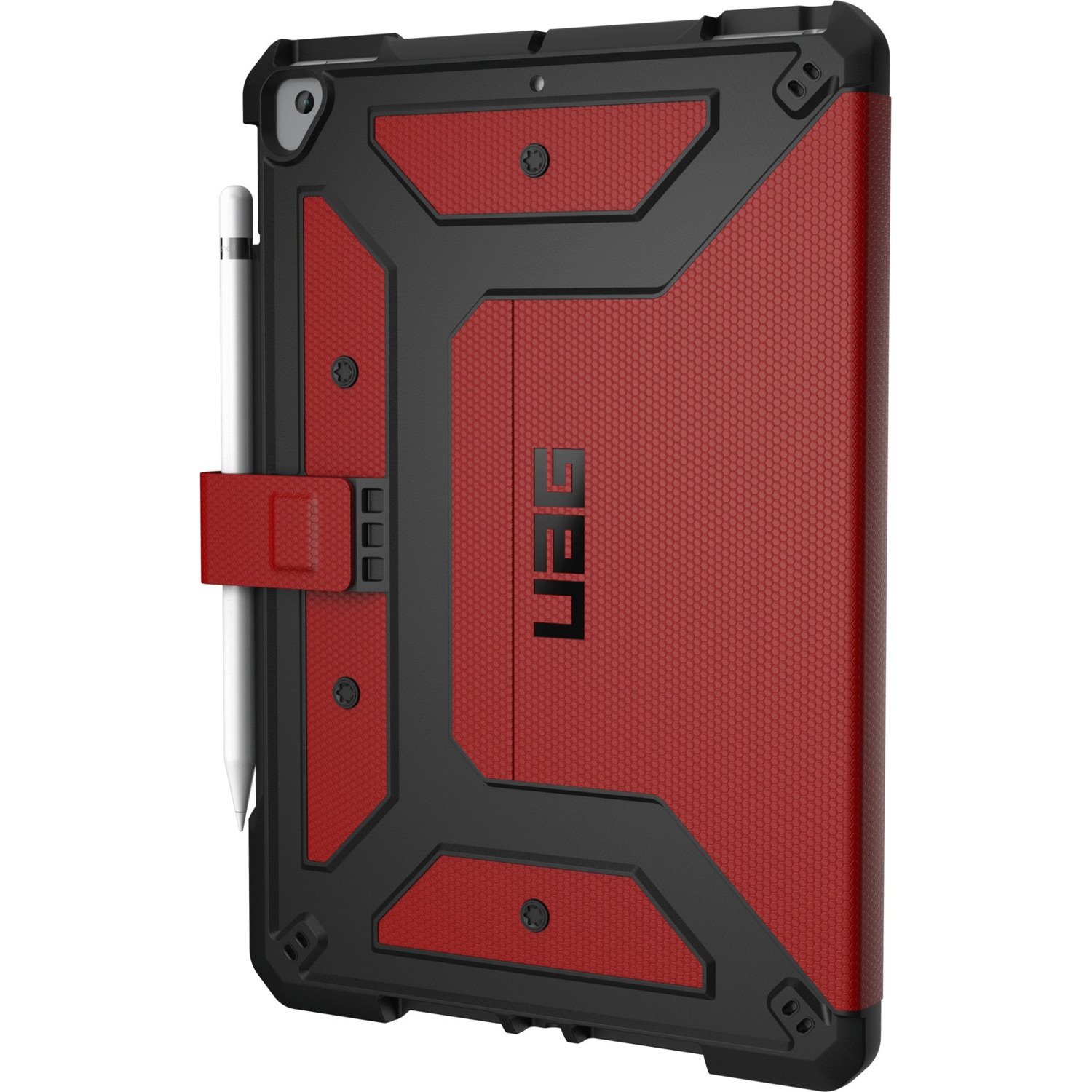 Urban Armor Gear Metropolis Case for Apple iPad (7th Generation) Tablet - Magma