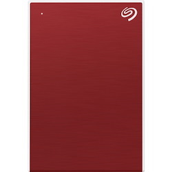 Seagate One Touch STKZ5000403 5 TB Portable Hard Drive - External - Red