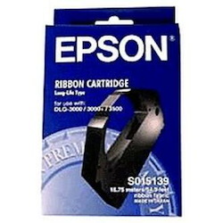 Epson C13S015139 Dot Matrix Ribbon Cartridge - Black - 1 Pack
