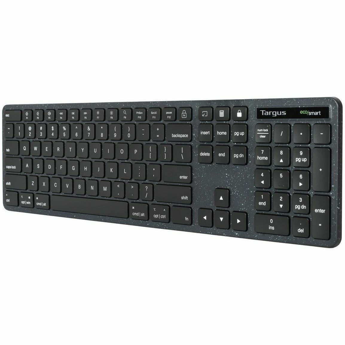 Targus EcoSmart Keyboard - Cable Connectivity - USB Type A Interface - English (UK)