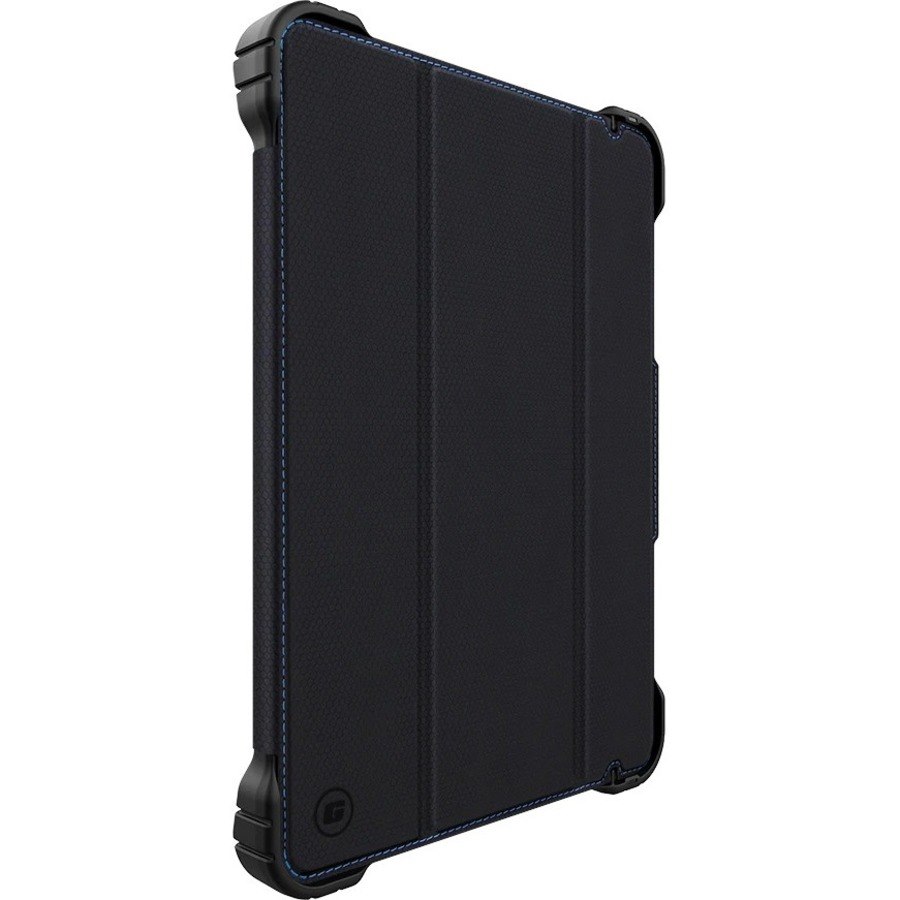 Gumdrop Hideaway Folio Carrying Case (Folio) for 10.9" Apple iPad Air (4th Generation) Tablet - Black