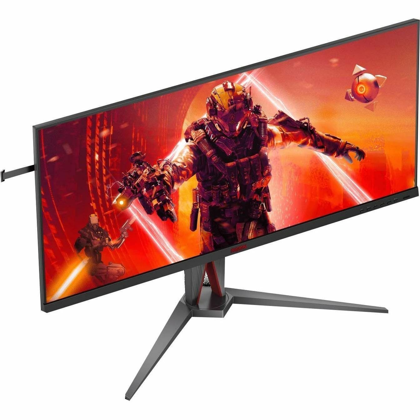 AOC AGON AG405UXC 40" Class UW-QHD Gaming LCD Monitor - 21:9 - Black, Grey