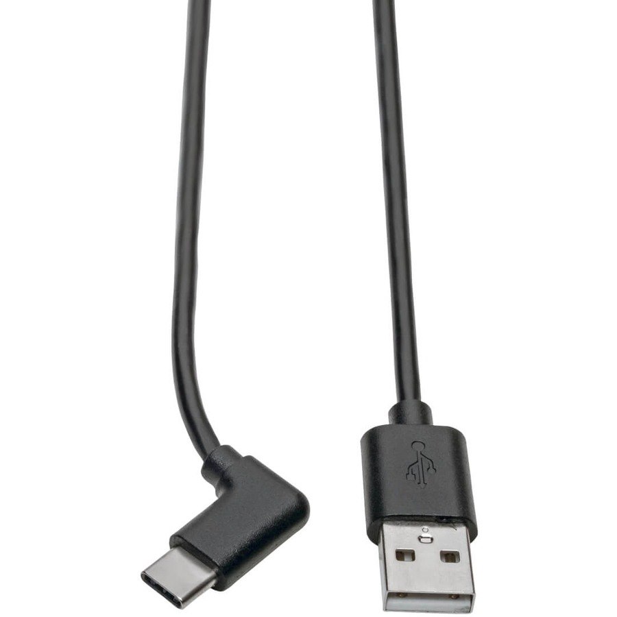 Eaton Tripp Lite Series USB-A to USB-C Cable, Right-Angle USB-C, USB 2.0, (M/M), 6 ft. (1.83 m)