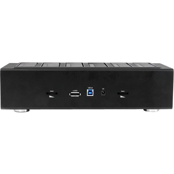 StarTech.com 6 Bay Hard Drive Duplicator/Eraser, 1:5 HDD/SSD Cloner/Copier, USB/eSATA to SATA Dock, Disk Sanitizer/Wiper, Cloning Device