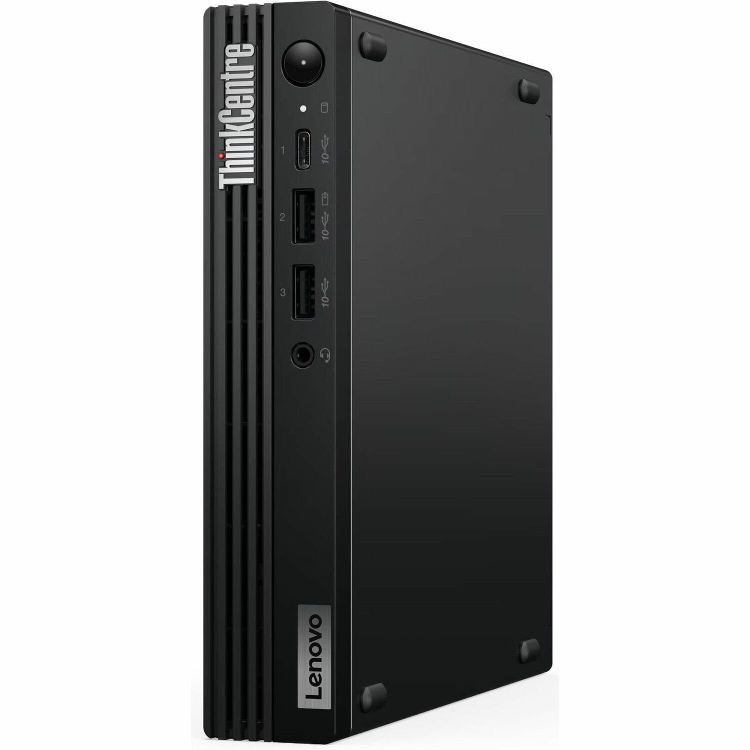 Lenovo ThinkCentre M75q Gen 5 12RQ001PCA Desktop Computer - AMD Ryzen 7 PRO 8700GE - 32 GB - 512 GB SSD - Tiny - Black