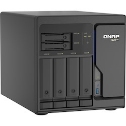 QNAP Cost-effective Intel Xeon D desktop QuTS Hero NAS with Quad-port 2.5GbE