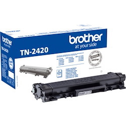 Brother TN-2420 Original High Yield Laser Toner Cartridge - Black - 1 Pack