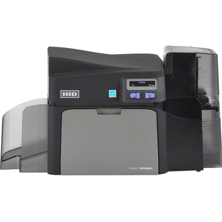 HID DTC4250e Double Sided Desktop Dye Sublimation/Thermal Transfer Printer - Color - Card Print - Fast Ethernet - USB