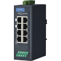 Advantech 8 Port Entry-level Managed Switch Supports PROFINET