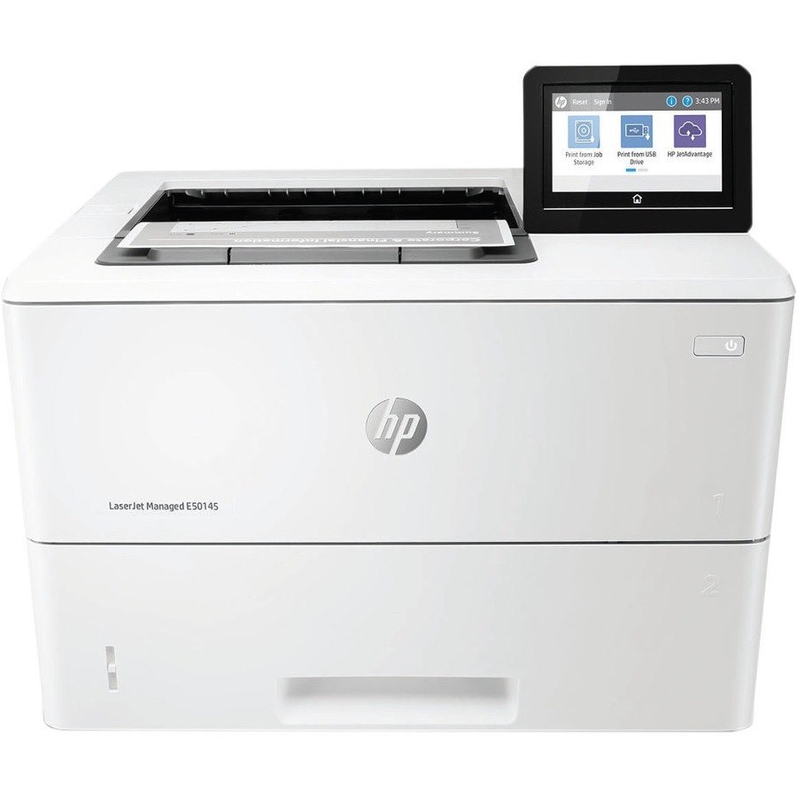 HP LaserJet Managed E50145 E50145dn Desktop Laser Printer - Monochrome