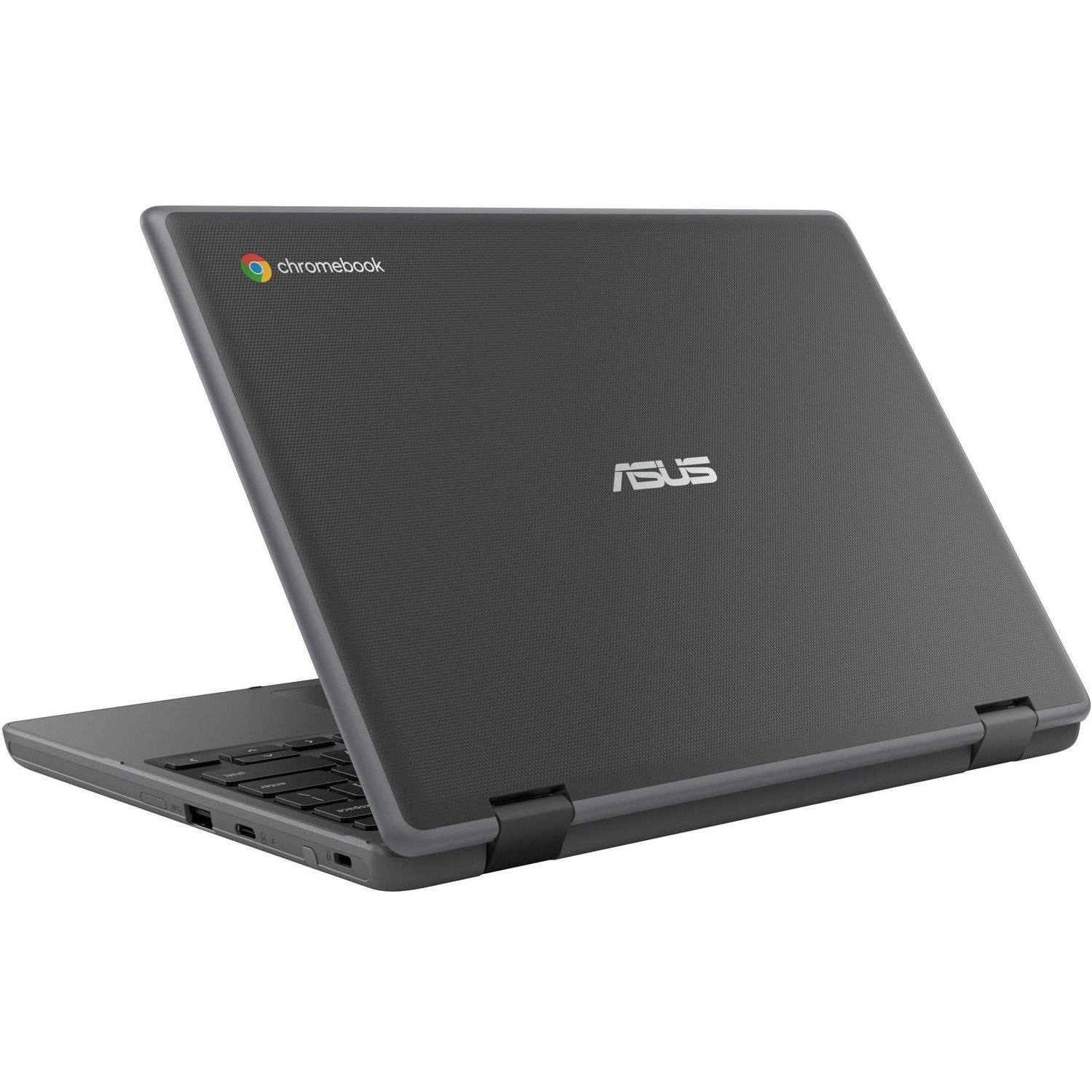 Asus Chromebook Flip CR1 CR1100FKA-YZ184T-S 11.6" Touchscreen Rugged Convertible 2 in 1 Chromebook - HD - Intel Celeron N5100 - 8 GB - 64 GB Flash Memory - Dark Gray