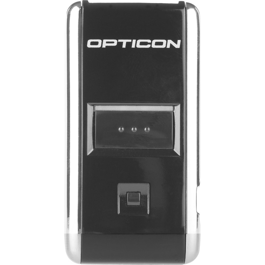 Opticon OPN-2006 Handheld Barcode Scanner - Wireless Connectivity - Black - USB Cable Included