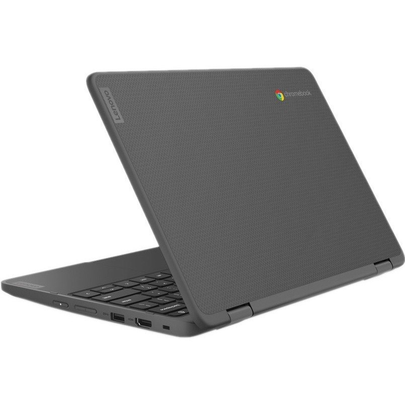 Lenovo 300e Yoga Chromebook Gen 4 82W20004US 11.6" Touchscreen Convertible 2 in 1 Chromebook - HD - Octa-core (ARM Cortex A76 + Cortex A55) - 8 GB - 64 GB Flash Memory - English Keyboard - Graphite Gray