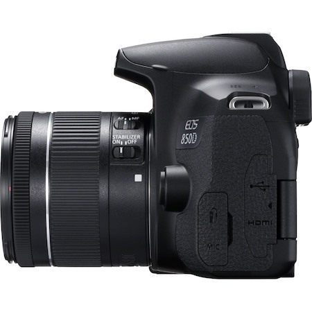 Canon EOS 850D 24.1 Megapixel Digital SLR Camera with Lens - 18 mm - 55 mm