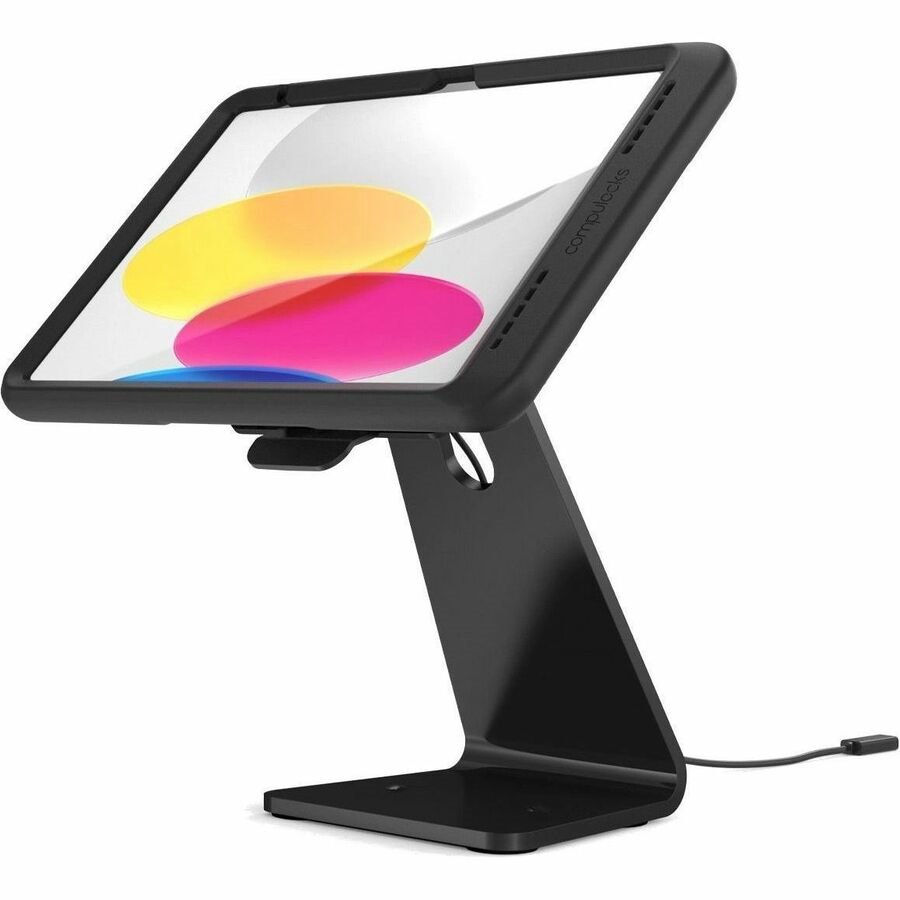 Compulocks iPad 10.9" 10th Gen PowerMove Rotating Counter Stand Black