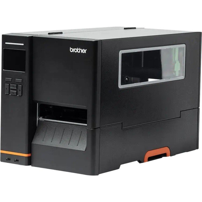 Brother TJ-4520TN Industrial, Desktop Direct Thermal/Thermal Transfer Printer - Monochrome - Label Print - Bluetooth - Wireless LAN