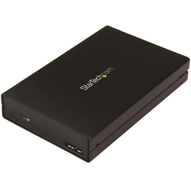 StarTech.com 2.5" USB-C Hard Drive Enclosure - USB 3.1 Type C - with USB-C and USB-A Cable - USB 3.0 HDD Enclosure