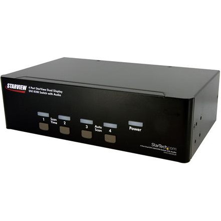 StarTech.com SV431DD2DUA KVM Switchbox - TAA Compliant