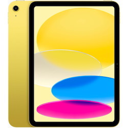 Apple iPad (10th Generation) A2696 Tablet - 10.9" - Hexa-core (Firestorm Dual-core (2 Core) 3 GHz + Icestorm Quad-core (4 Core) 1.80 GHz) - 4 GB RAM - 64 GB Storage - Yellow