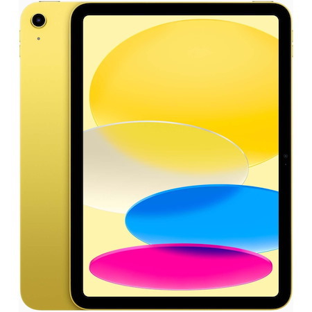 Apple iPad (10th Generation) A2757 Tablet - 10.9" - Apple A14 Bionic Hexa-core - 8 GB - 256 GB Storage - 5G - Yellow