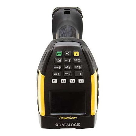 Datalogic PowerScan PM9600 Industrial, Warehouse, Manufacturing, Logistics, Retail, Inventory Handheld Barcode Scanner - Wireless Connectivity - Black, Yellow