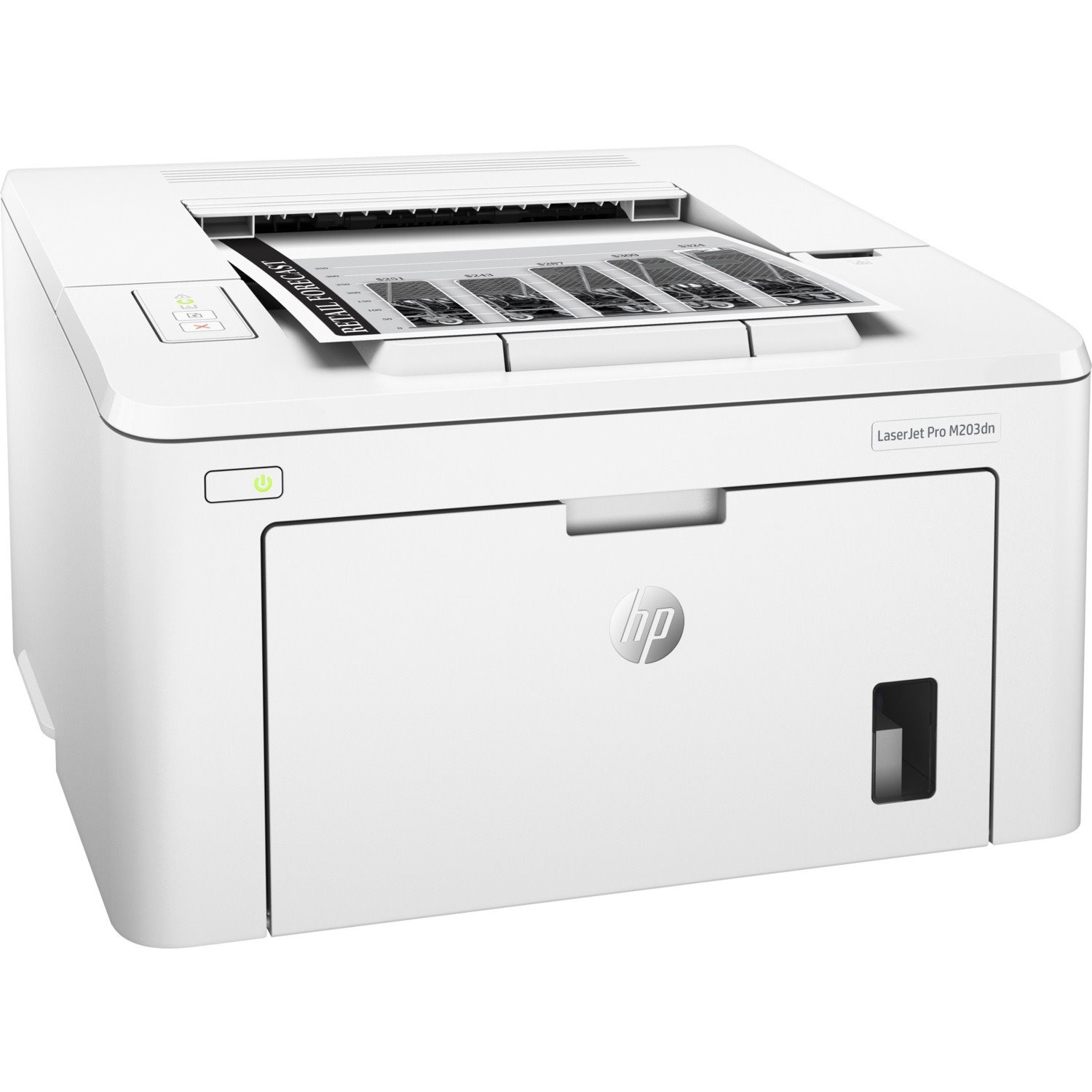 HP LaserJet Pro M203 M203dn Desktop Laser Printer - Monochrome