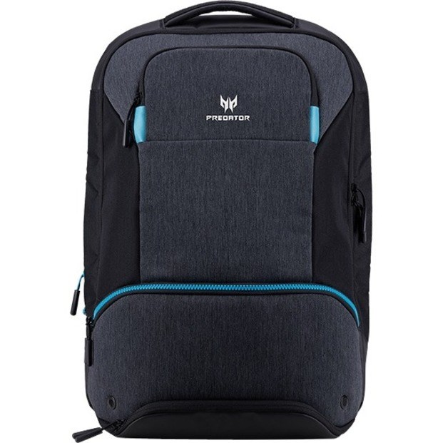 Acer Carrying Case (Backpack) for 15.6" Notebook - Black, Teal Blue