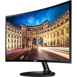 Samsung C24F390FHN Full HD Curved Screen LCD Monitor - 16:9 - High Glossy Black
