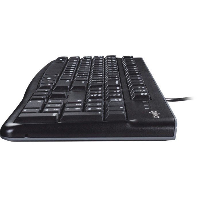 Logitech K120 Keyboard - Cable Connectivity - USB Interface - Slovak - QWERTZ Layout - Black