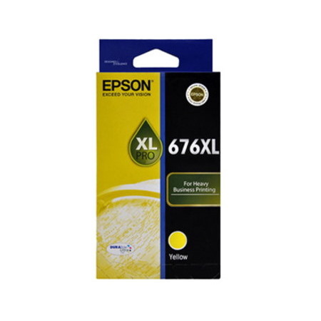 Epson DURABrite Ultra 676XL Original Inkjet Ink Cartridge - Yellow Pack