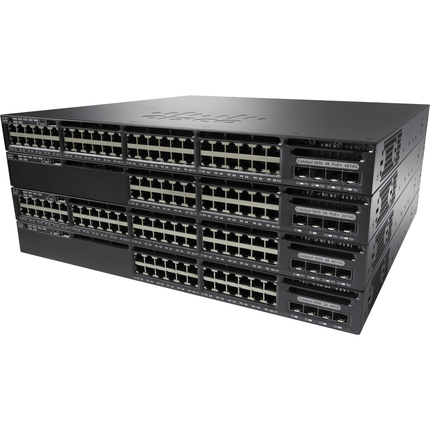 Cisco Catayst WS-C3650-48PD Layer 3 Switch