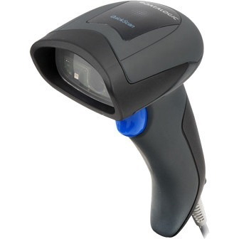 Datalogic QuickScan QD2430 Retail, Industrial Handheld Barcode Scanner Kit - Cable Connectivity - Black - USB Cable Included