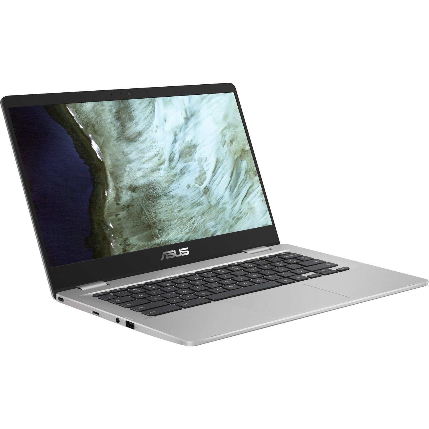 Asus Chromebook C423 C423NA-DB42F 14" Chromebook - Full HD - Intel Celeron N3350 - 4 GB - 32 GB Flash Memory - Silver