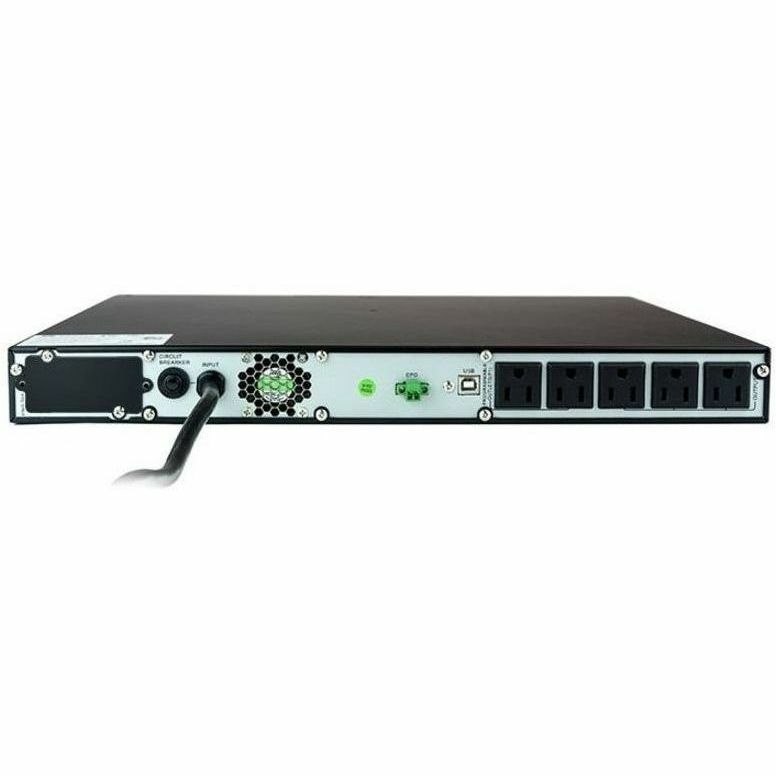 Vertiv Liebert PSI5 UPS - 1440VA 1350W 120V 1U Line Interactive AVR Rack Mount UPS 0.9 Power Factor with SNMP Card (PSI5-1500RM1201UN)