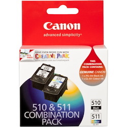 Canon CL-511 Original Inkjet Ink Cartridge - Black, Colour - 2 / Pack