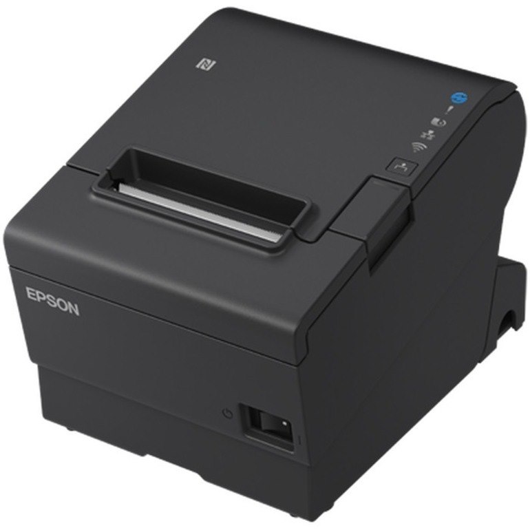 Epson OmniLink TM-T88VII Desktop Direct Thermal Printer - Monochrome - Receipt Print - Ethernet - USB - Yes - With Cutter - Black
